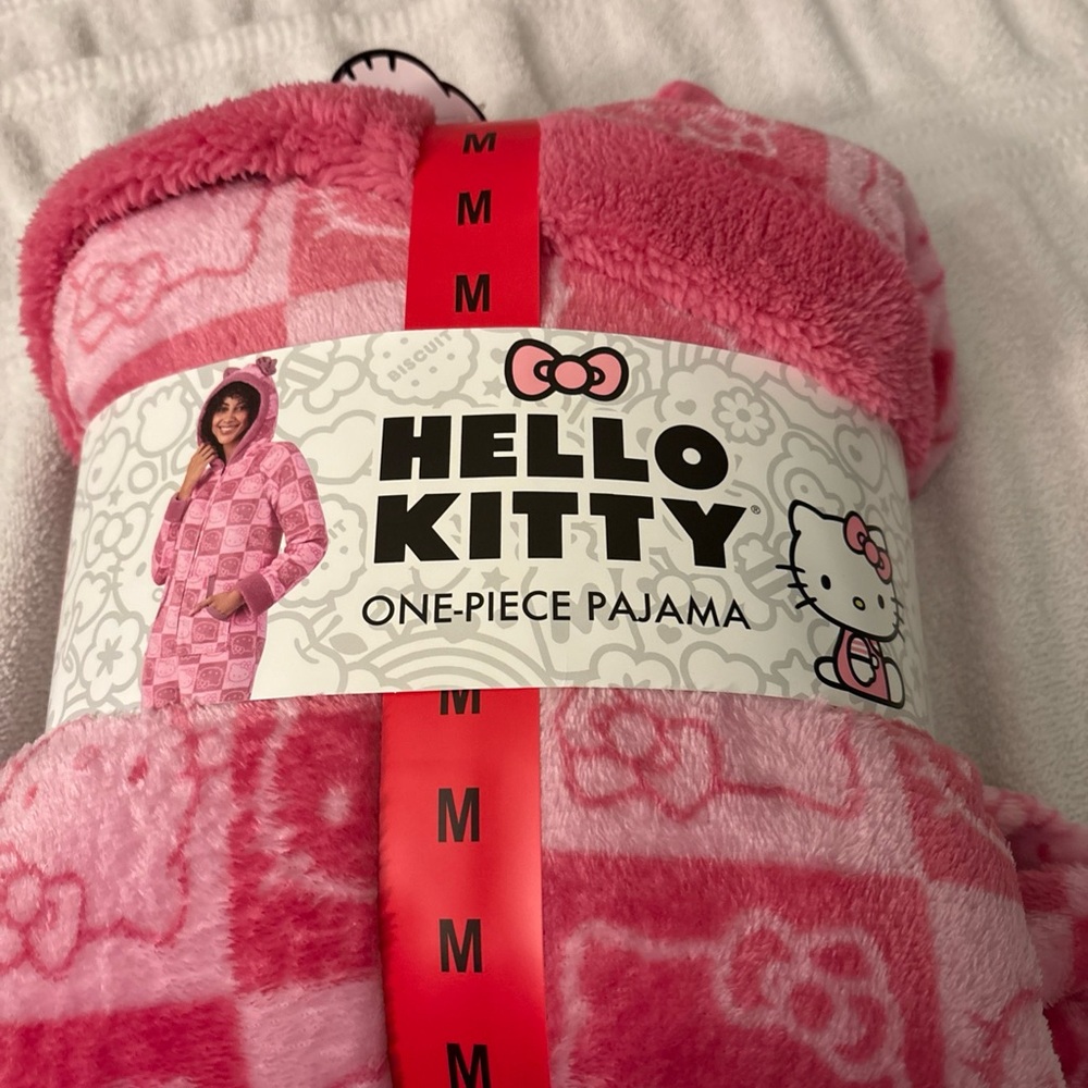 Hello Kitty Fleece Pink Jumpsuit